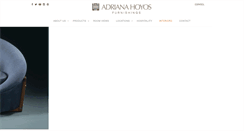 Desktop Screenshot of adrianahoyos.com